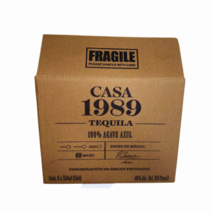 Caja regular ranulada